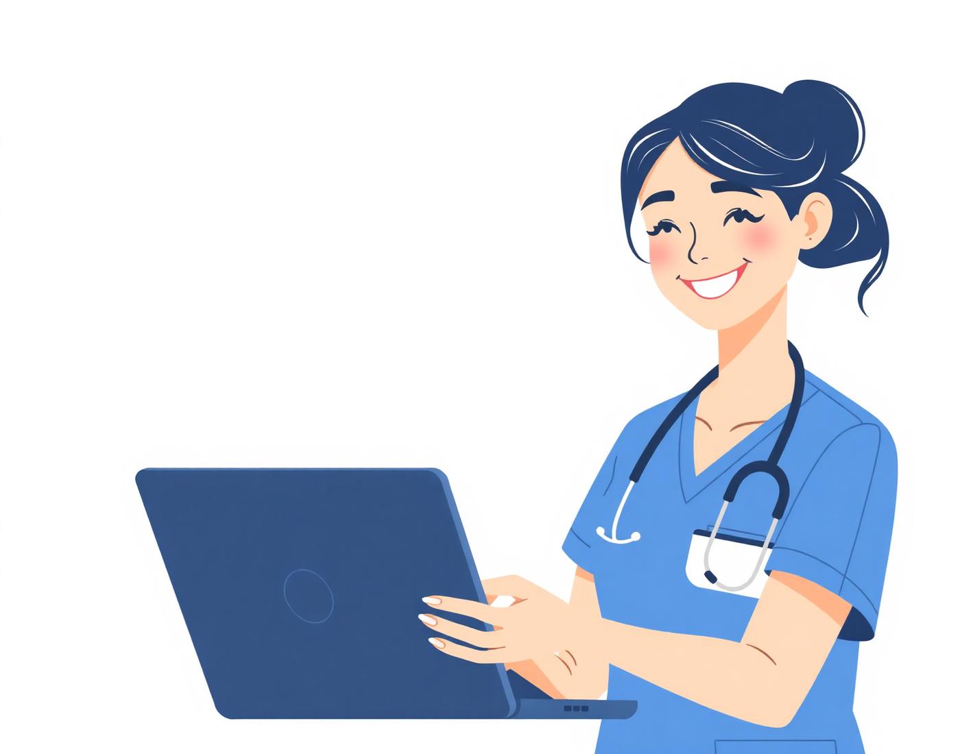 Healthcare professional providing compassionate patient care